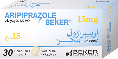 ARIPIPRAZOLE BEKER — 15MG, COMPRIME