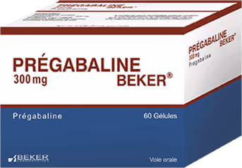 PREGABALINE BEKER — 300MG, GELULE