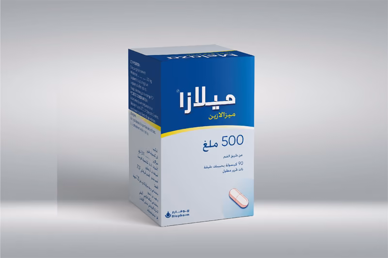 MELAZA — 500MG, GELULE A LIBERATION PROLONGE