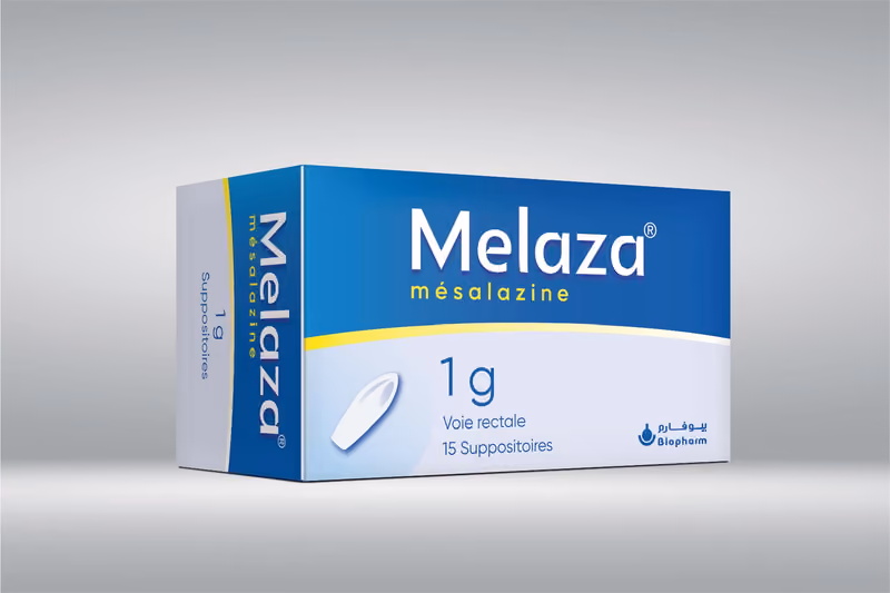 MELAZA — 1G, SUPPOSITOIRE