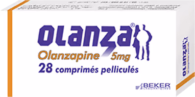 OLANZA — 5MG, COMPRIME PELLICULE