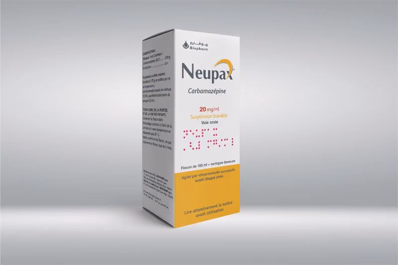 NEUPAX — 20MG/ML, SUSPENSION BUVABLE