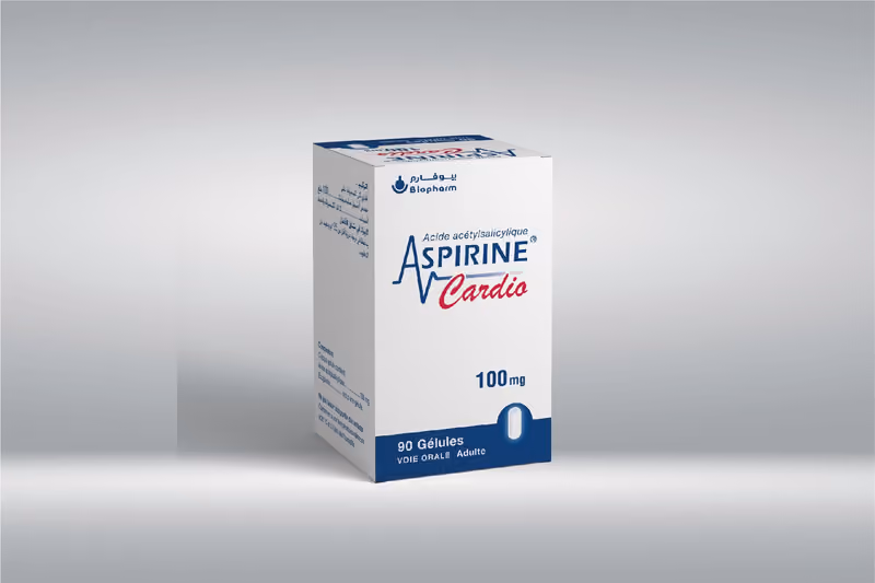 ASPIRINE CARDIO — 100MG, GELULE