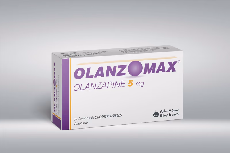 OLANZOMAX — 5MG, COMPRIME ORODISPERSIBLE