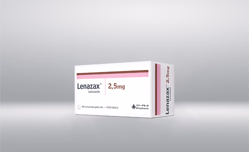 LENAZAX — 2,5MG, COMPRIME PELLICULE
