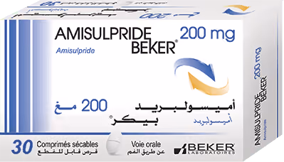 AMISULPRIDE BEKER — 200MG, COMPRIME SECABLE