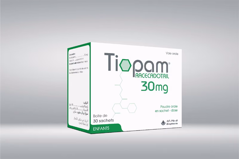TIOPAM ENFANT — 30MG, PDRE. ORALE EN SACHET DOSE