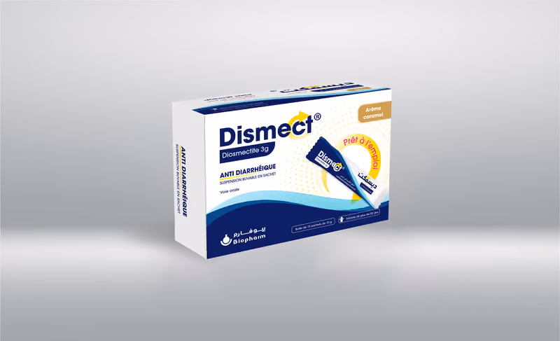 DISMECT — 3G/SACHET, SUSPENSION BUVABLE EN SACHET