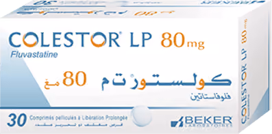 COLESTOR LP — 80MG, COMPRIME PELLICULE A LIBERATION PROLONGEE