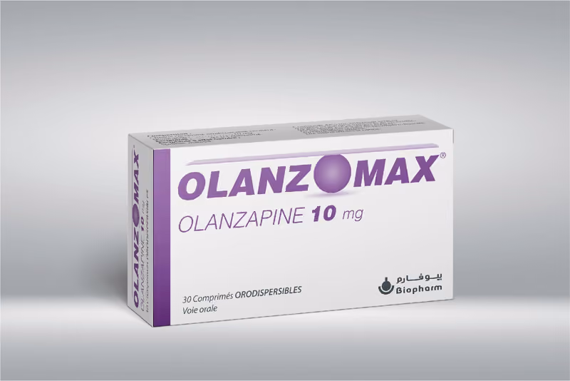 OLANZOMAX — 10MG, COMPRIME ORODISPERSIBLE