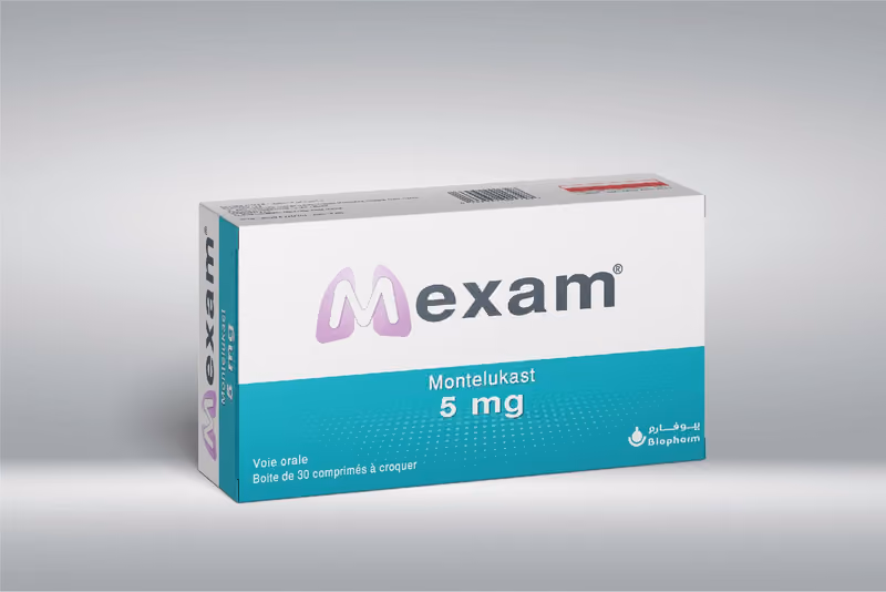 MEXAM — 5MG, COMPRIME A CROQUER