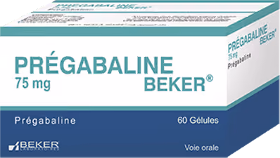 PREGABALINE BEKER — 75MG, GELULE