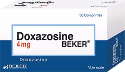 DOXAZOSINE BEKER — 4MG, COMPRIME