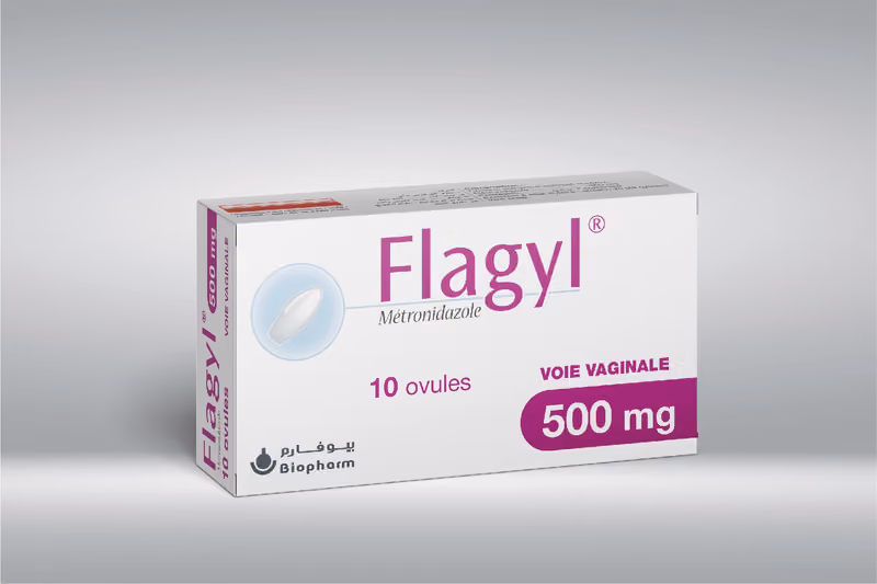 FLAGYL — 500MG, OVULE VAGINALE