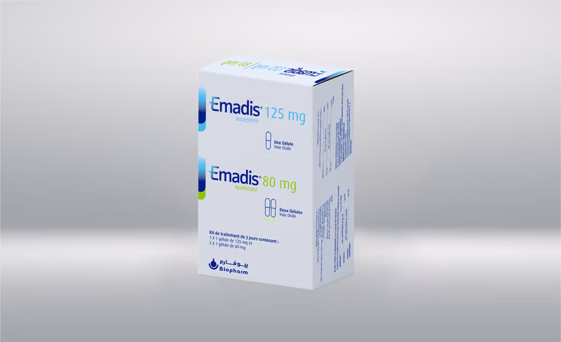 EMADIS — 80MG/125MG, GELULE