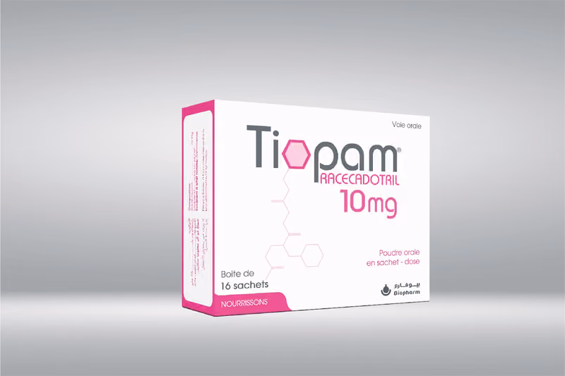 TIOPAM NOURISSONS — 10MG, PDRE ORALE EN SACHET DOSE
