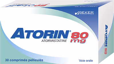 ATORIN — 80MG, COMPRIME PELLICULE