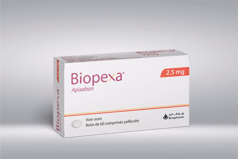 BIOPEXA — 2,5MG, COMPRIME PELLICULE