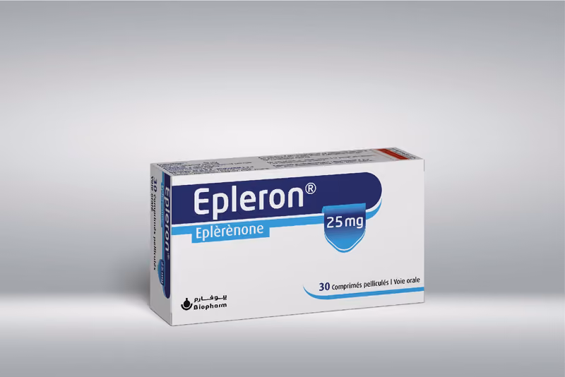 EPLERON — 25 MG, COMPRIME PELLICULE