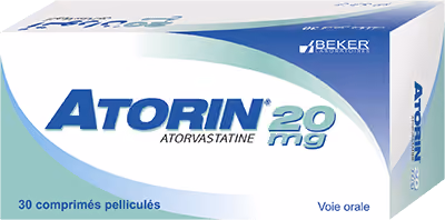 ATORIN — 20MG, COMPRIME PELLICULE