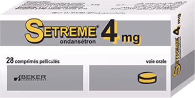 SETREME — 4MG, COMPRIME PELLICULE